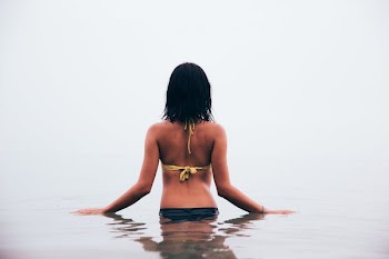 Woman Wading