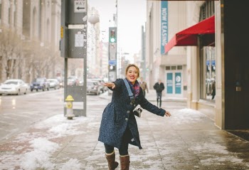 Woman Wearing A Coat
