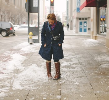 Woman Wearing A Coat