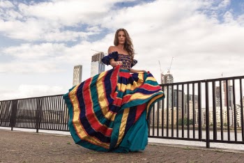 Woman Wearing a Dress