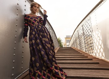 Woman Wearing a Dress