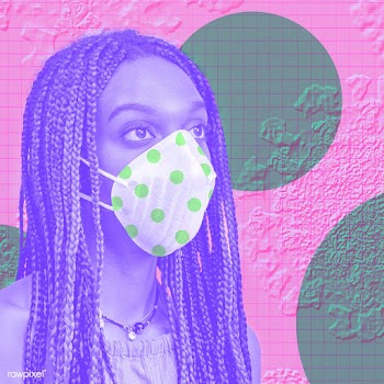 Woman wearing a face mask to prevent coronavirus infection background | Free  photo - 2309911
