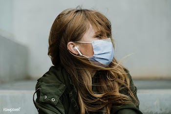 Woman wearing a mask during coronavirus outbreak  | Free  photo - 2308860