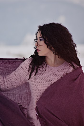 Woman Wearing A Scarf