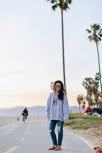 Woman Wearing A Sweater