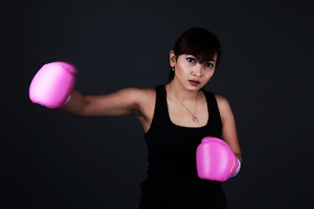 Woman Wearing a Tank Top