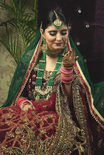 Woman Wearing A Traditional Dress
