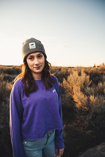 Woman Wearing Beanie