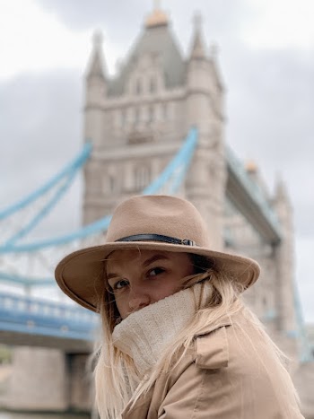 Woman Wearing Beige Hat