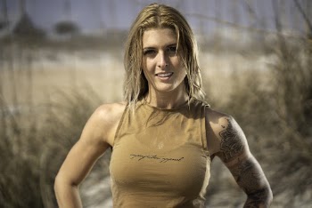 Woman Wearing Beige Sleeveless Shirt