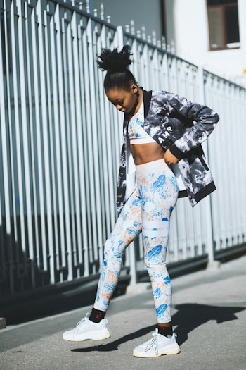 Woman Wearing Black and Grey Jacket