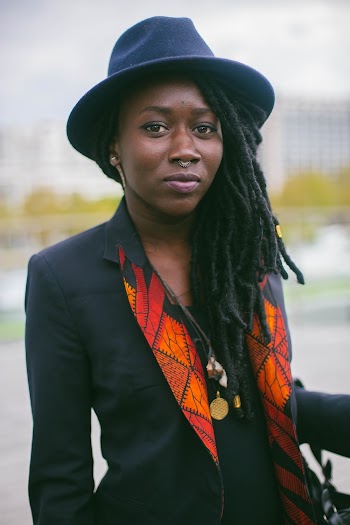 Woman Wearing Black Blazer