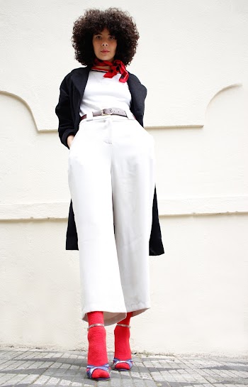 Woman Wearing Black Cardigan