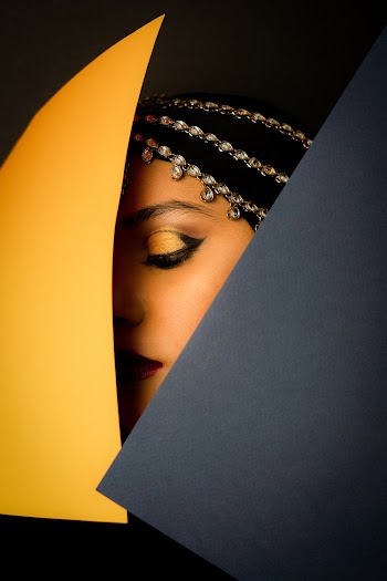 Woman Wearing Black Headscarf