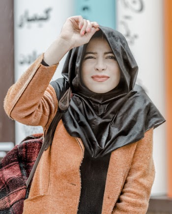 Woman Wearing Black Hijab