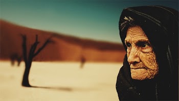 Woman Wearing Black Hijab Behind Bare Tree during Day Time