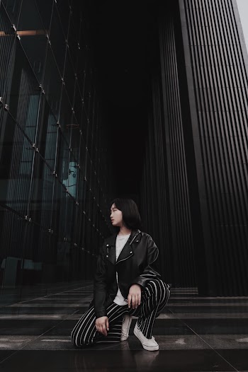 Woman Wearing Black Jacket