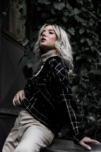 Woman  Wearing Black Jacket