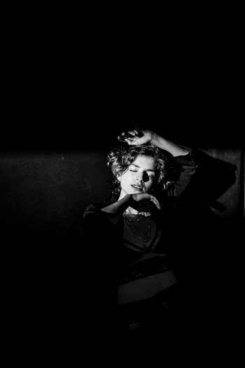 Woman Wearing Black Long-Sleeved Shirt