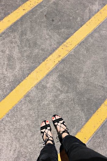 Woman Wearing Black Pants