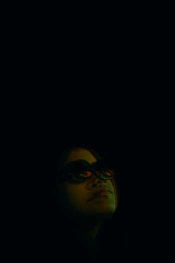Woman Wearing Black Sunglasses