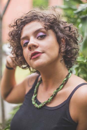 Woman Wearing Black Tank Top 