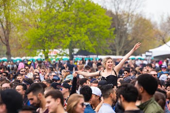 Woman Wearing Black Top