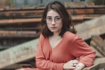 Woman Wearing Blouse