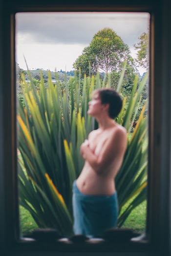Woman Wearing Blue Bottoms Screengrab