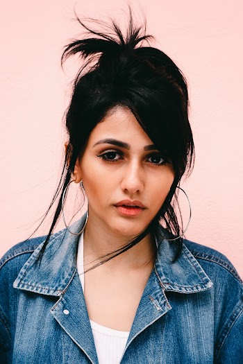 Woman Wearing Blue Denim Jacket