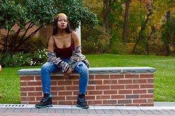 Woman Wearing Blue Jeans
