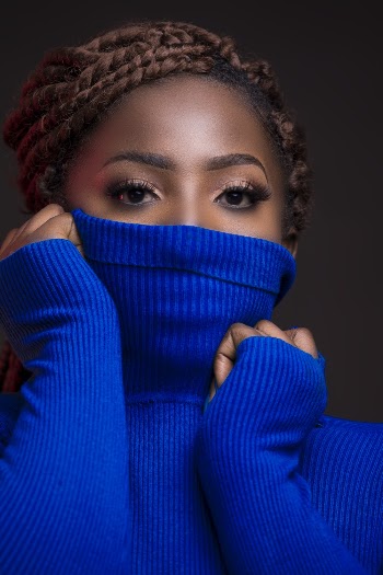 Woman Wearing Blue Longsleeves