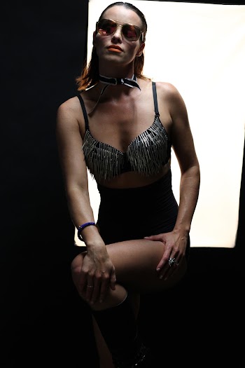 Woman Wearing Bodysuit