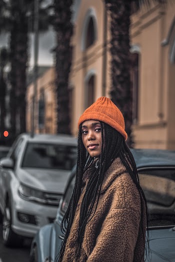 Woman Wearing Bonnet