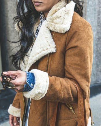 Woman Wearing Brown Coat