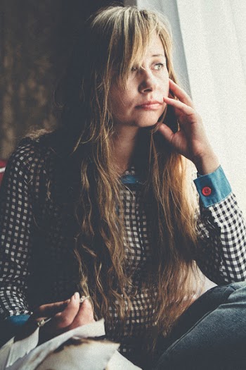 Woman Wearing Checkered Shirt