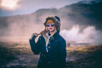Woman Wearing Coat