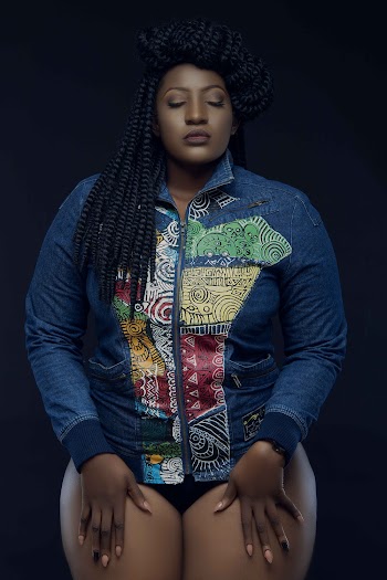 Woman Wearing Denim Jacket