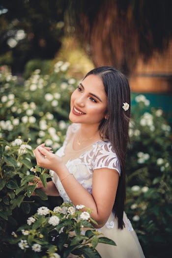 Woman Wearing Dress Near Plants