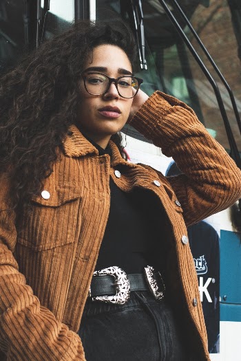 Woman Wearing Eyeglasses