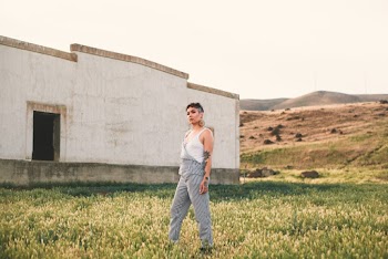 Woman Wearing Gray Overalls