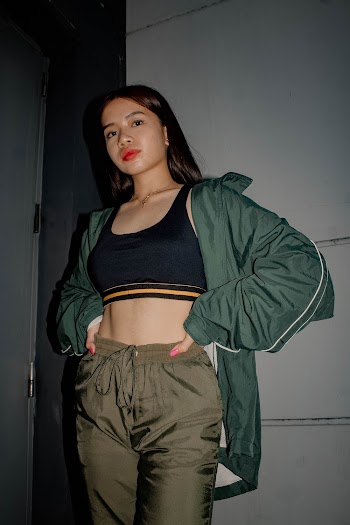Woman Wearing Green Jacket