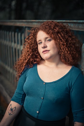 Woman Wearing Green Top
