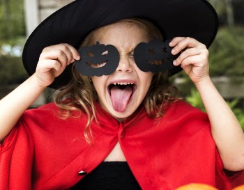 Woman Wearing Halloween Costume
