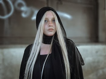 Woman Wearing Headdress