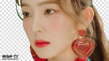Woman wearing heart earrings transparent background PNG clipart