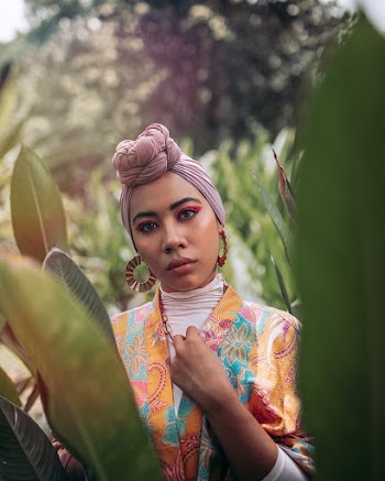 Woman Wearing Hijab 