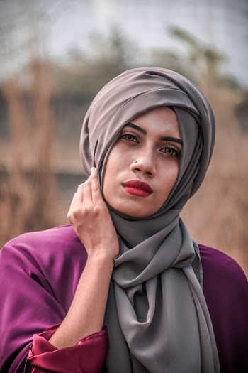 Woman Wearing Hijab