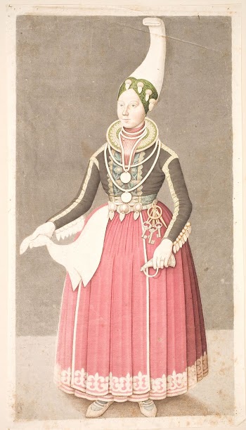 Woman wearing Icelandic peasant costume | Free Photo - rawpixel