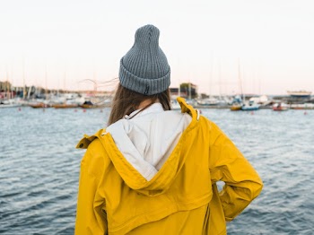 Woman Wearing Jacket